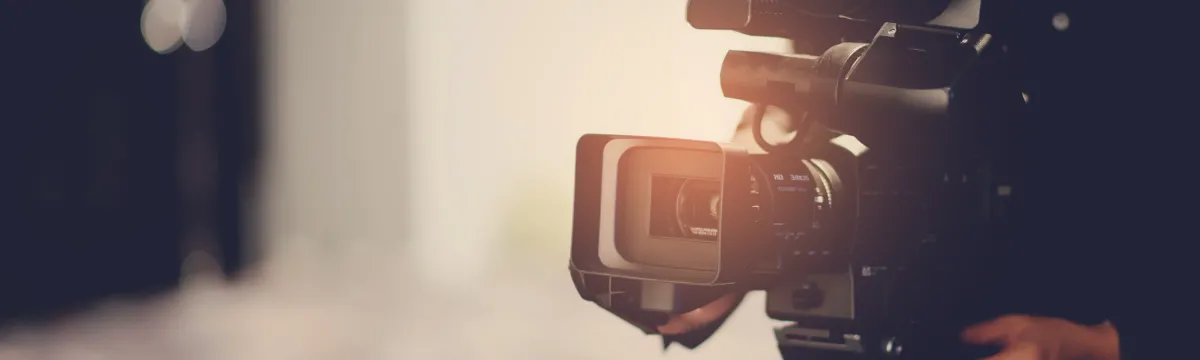 videographer close up