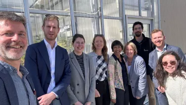 AFII and ANU staff meet Su McCluskey and the team from DAFF